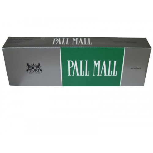Pall Mall Menthol Silver King Box