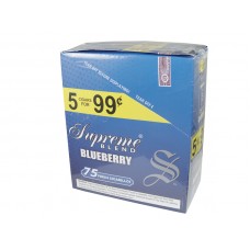 Supreme Cigarillos Blend Blueberry 5/0.99¢