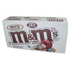 M and M White Chocolate Candies