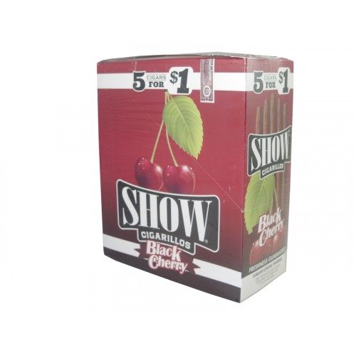 Show Cigarillos Black Cherry  5 for $1