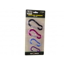 Carabiners Quick Ring 4 PC Set