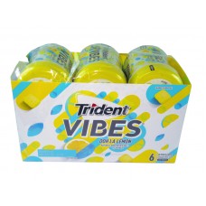 Trident Vibes OOH LA Lemon SFG 40PC-6 Bottle