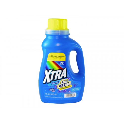 Xtra Liquid Plus Oxi Clean Detergent Cristal 29 Loads