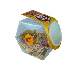 Joker Gold Paper Jar Size 1-1/2