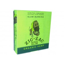 Zig Zag Organic Hemp King Slim Paper 1.25 Size