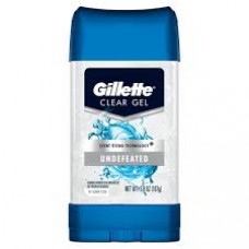 Gillette Clear Gel Undefeated 107g